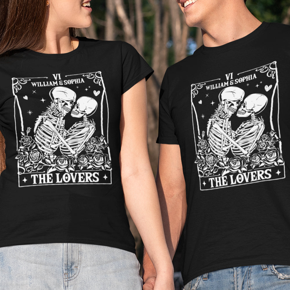 Personalized Couple Shirt, Gift For Couple - Shirts - GoDuckee