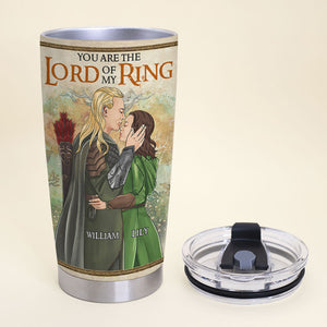Personalized LOTR Couple Tumbler - You Are The Lord Of My Ring - Tumbler Cup - GoDuckee