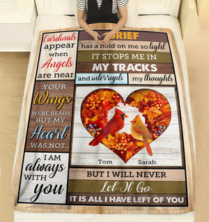 I'm Always With You Personalized Heaven Blanket - Blanket - GoDuckee