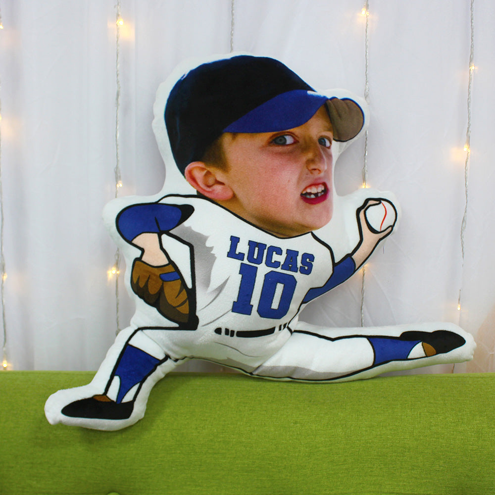 Baseball Jersey - Personalized Custom Shape Pillow - Gift for Baseball -  GoDuckee