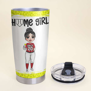 Personalized Softball Tumbler - We Play Softball - Tumbler Cup - GoDuckee