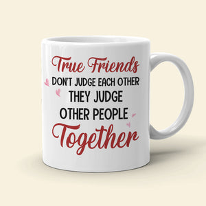 Besties Forever Personalized Mug,Gift For Friends - Coffee Mug - GoDuckee