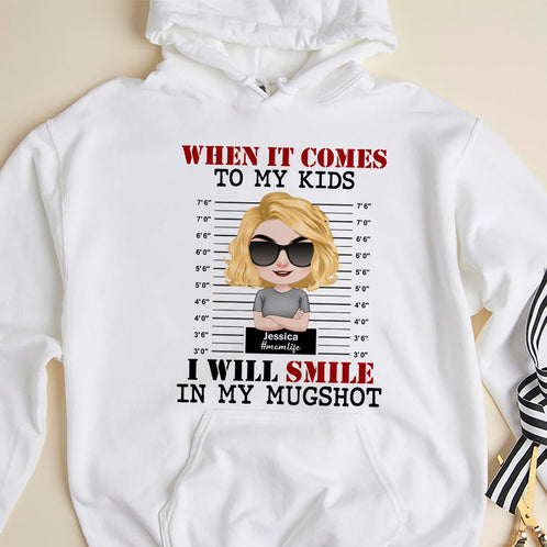 When It Comes To My Kids, Personalized Shirt, Gift For Mother's Day - Shirts - GoDuckee