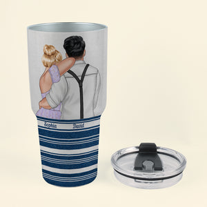 I Don't Mind If We Take Our Time, Personalized Tumbler, Gifts For Couple - Drinkware - GoDuckee