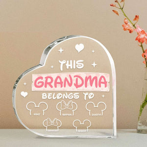 Grandma 01qhqn180323 Personalized Acrylic Plaque - Decorative Plaques - GoDuckee