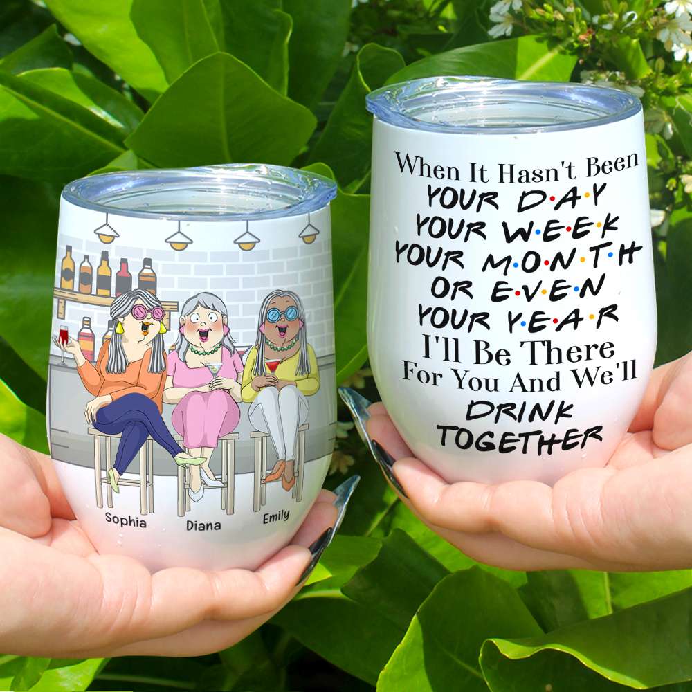 FRIENDS I'll Be There For You - Personalized Water Bottle - Funny Gift -  GoDuckee