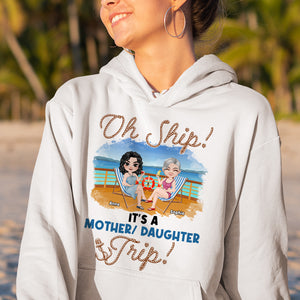 It's A Mother/ Daughter Trip - Gift For Mother/Daughter- Personalized Shirt- Mom/Daughter Cruise Shirt - Shirts - GoDuckee