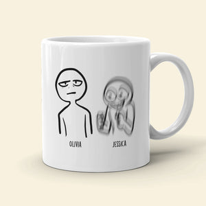 I'm Sorry For Annoying You Personalized Mug, Friends Gift - Coffee Mug - GoDuckee