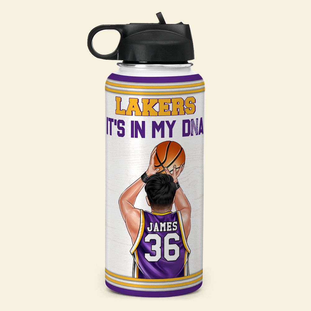 Personalized Basketball Water Bottle