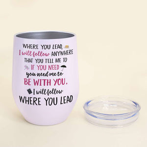 Gift For Mom Personalized Wine Tumbler 03NAHN280323HH - Wine Tumbler - GoDuckee