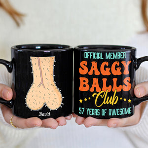 Office Member Saggy Balls Club-Gift For Father-Personalized Coffee Mug-Father's Day Mug - Coffee Mug - GoDuckee