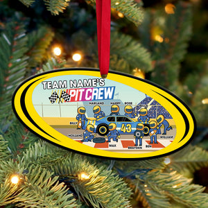 Racing Team- Personalized Christmas Ornament - Ornament - GoDuckee