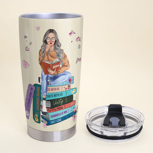 Girl Book Lover 01HUHU300123 Personalized Tumbler - Tumbler Cup - GoDuckee
