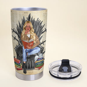 Personalized GOT Tumbler Cup - A Sword Needs A Whetstone - Gift for Fans - Tumbler Cup - GoDuckee