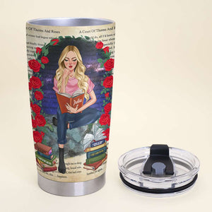 Personalized Acotar Tumbler Cup - Sarah J.Maas A Court Of Thorns - Tumbler Cup - GoDuckee