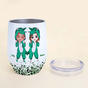 You're The She To My Nanigans, Personalized Tumbler, Gifts For Besties - Wine Tumbler - GoDuckee