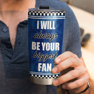 Personalized Racing Couple Tumbler Cup - You're Always A Winner, Your Biggest Fan - Tumbler Cup - GoDuckee