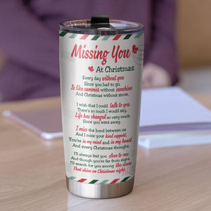 Personalized Heaven Tumbler - Until I See You Again, Missing My Husband - Tumbler Cup - GoDuckee
