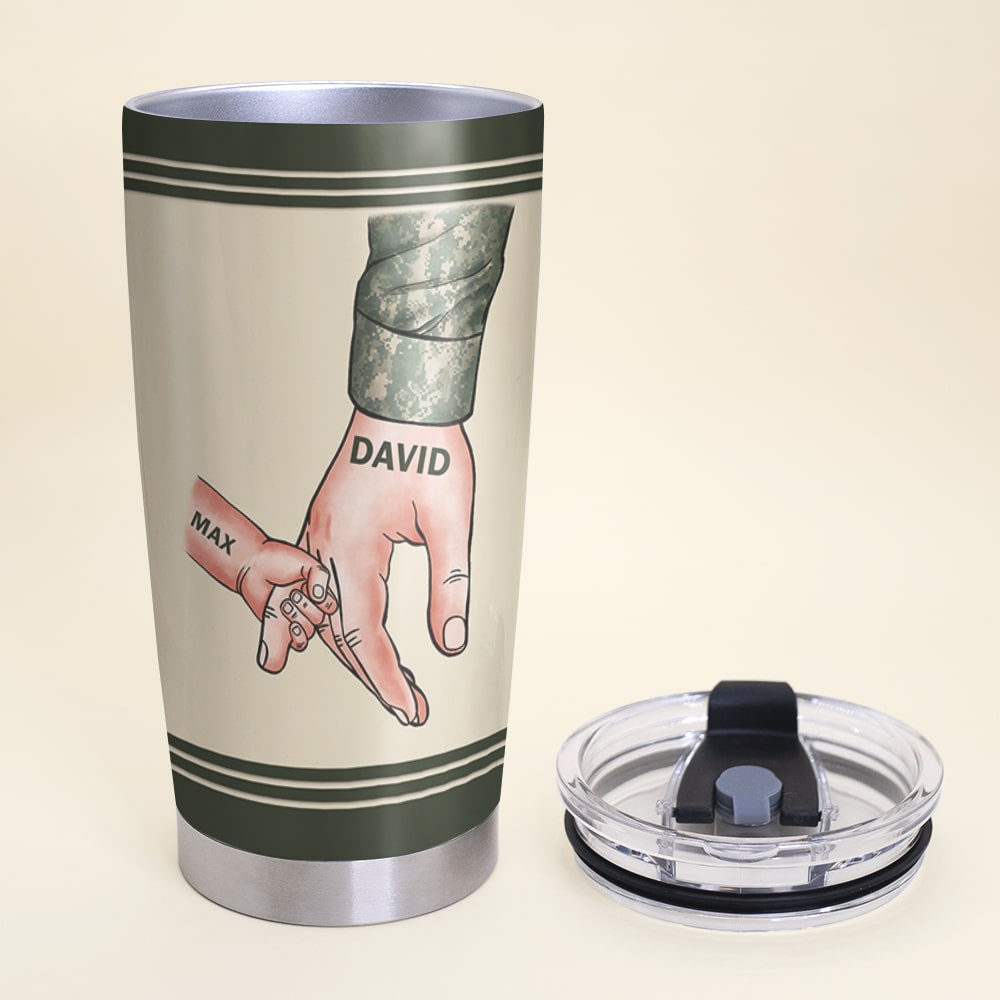 Personalized S. M. Father's Day, Gift For Dad, Grandpa Tumbler