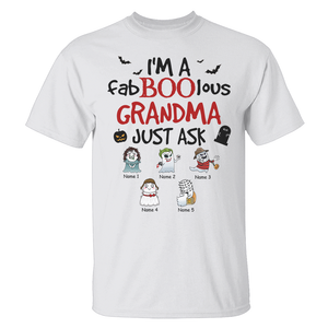 Personalized Gifts For , I'm A Fab-boo-lous Grandma Just Ask - Custom Boo Shirts - Shirts - GoDuckee