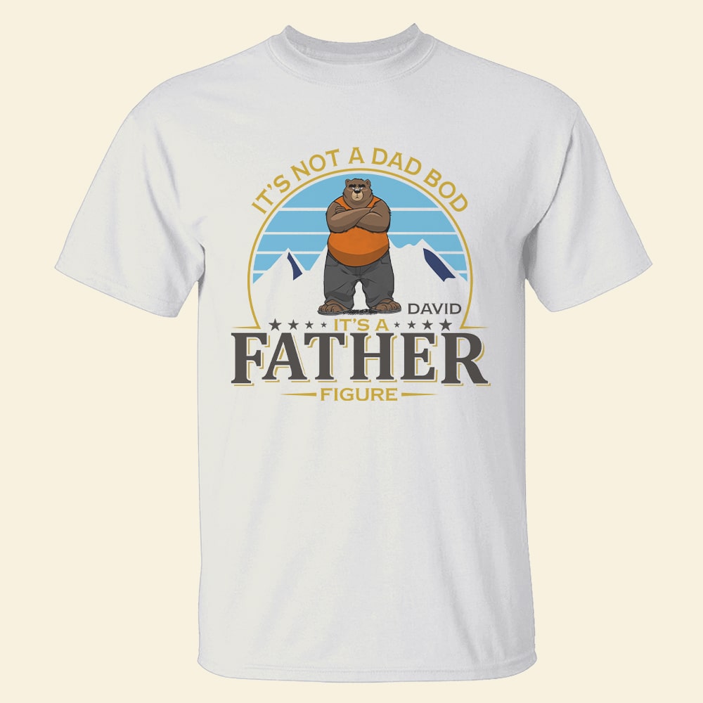 Not A Bear Dad Bod Personalized Beer Shirt - Father's Day Gift For Bear Dad - Shirts - GoDuckee