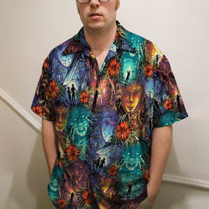 Horror Movie Film Hawaiian Shirt And Men Beach Shorts 4 - Hawaiian Shirts - GoDuckee