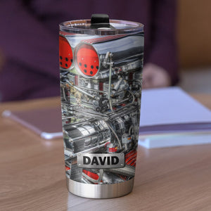 Personalized Hot Rod Tumbler Gift For Hot Rod Lovers - Tumbler Cup - GoDuckee