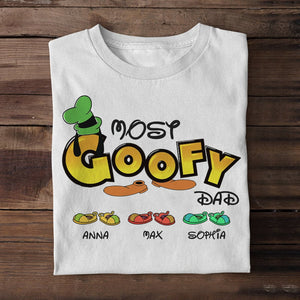 Most Goofy Dad Personalized Father's Day Shirt Gift For Dad - Shirts - GoDuckee
