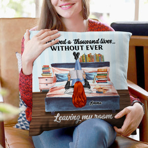 Book Girl I've Lived A Thousand - Personalized Pillow - Pillow - GoDuckee
