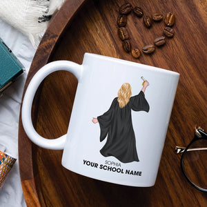 Personalized Graduation Mug, Gift For Graduates - Coffee Mug - GoDuckee