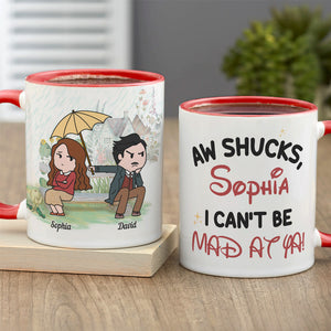 I Can't Be Mad At Ya! Gift For Couple-Personalized Coffee Mug- Couple Mug - Coffee Mug - GoDuckee