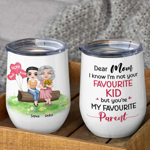 Dear Mom, I Know I'm Not Your Favourite Kid, Gift For Mom, Personalized White Mug, Mother's Day Gift - Coffee Mug - GoDuckee