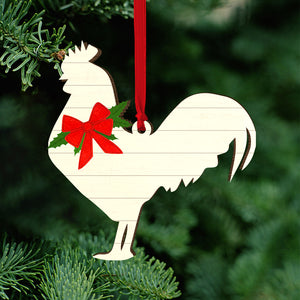 Personalized Farm Ornament, Christmas Tree Decor - Ornament - GoDuckee