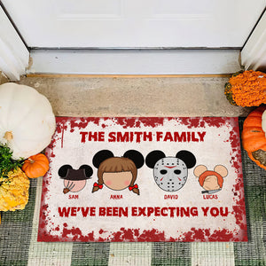 We've Been Expecting You Personalized HLW Doormat - Doormat - GoDuckee