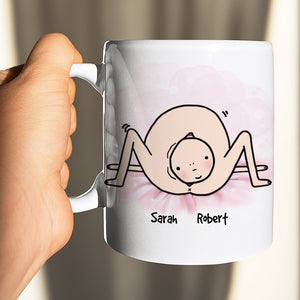 Of All The Vaginas, Gift For Mom, Personalized Mug, Mother and Child Mug, Mother's Day Gift - Coffee Mug - GoDuckee
