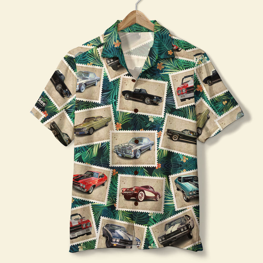 Classic Car Collection Hawaiian Shirt - Hawaiian Shirts - GoDuckee