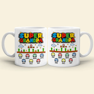 Super Family Personalized White Mug, Family Gift - Coffee Mug - GoDuckee