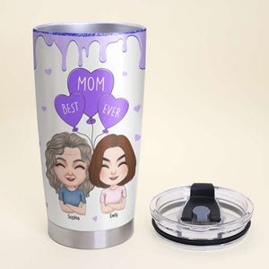 You're An Awesome Mom, Personalized Tumbler, Awesome Mom and Kid Tumbler, Funny Mother's Day Gift - Tumbler Cup - GoDuckee