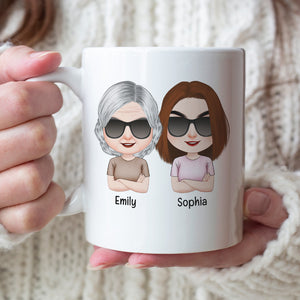 Like Mother Like Daughter, Personalized Mug, Wine Tumbler, Accent Mug - Coffee Mug - GoDuckee