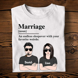 Couple Marriage - Personalized Shirts - Shirts - GoDuckee