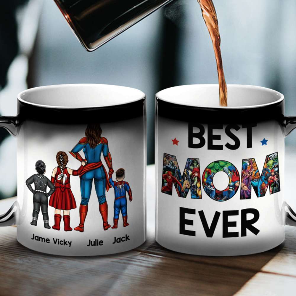 Mom 02qhlh230323tm Personalized Magic Mug - Magic Mug - GoDuckee
