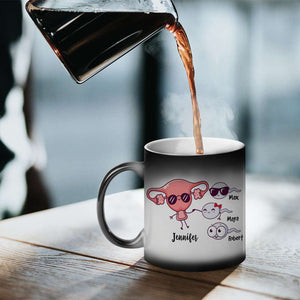 Dear Mom, Gift For Mom, Personalized Magic Mug, Sperm Mug, Mother's Day Gift - Magic Mug - GoDuckee