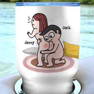 Funny Couple - I Adore You And Love Every Part Of You Especially You Butt - Personalized Couple Mug - Coffee Mug - GoDuckee