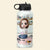 Personalized Reading Girl & Dog Breeds Water Bottle - There Is A 100% Chance I'd Rather Be At Home With My Dogs And Books - Drinkware - GoDuckee