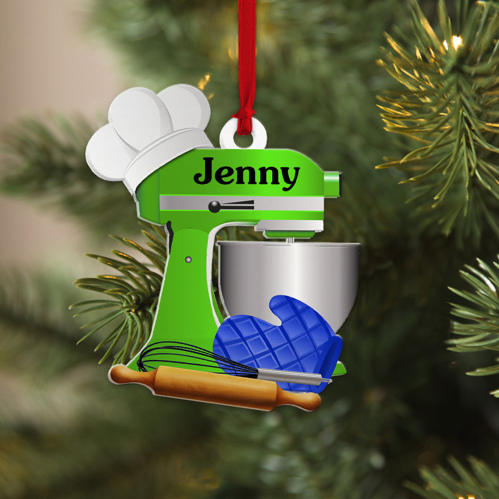 Personalized Baking Ornament, Christmas Tree Decor - Ornament - GoDuckee