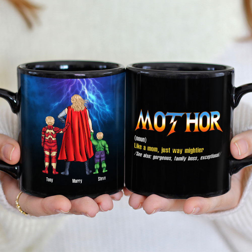 Mother's Day 01HUPO080423TM-02 Personalized Coffee Mug - Coffee Mug - GoDuckee