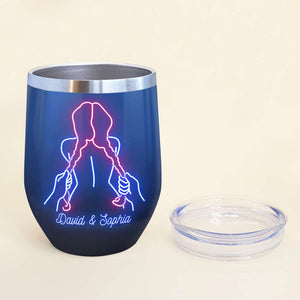 Let's Find A Dark Room And See What Develops Personalized Wine Tumbler - Wine Tumbler - GoDuckee