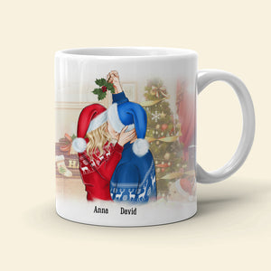 All I Want For Christmas Is You, Sweet Couple White Mug - Coffee Mug - GoDuckee