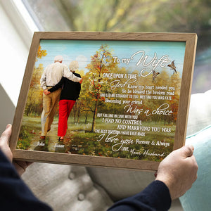 Marrying You Was The Best Decision I Have Ever Made, Personalized Poster & Canvas, Gift For Old Couples - Poster & Canvas - GoDuckee