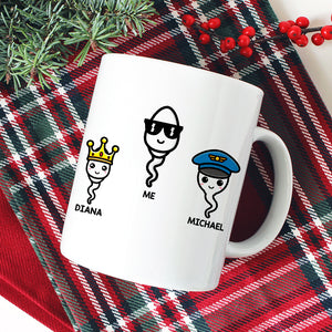 Funny Sperm Mom Personalized Gifts Sorry About Your Other Children White Mug - Coffee Mug - GoDuckee